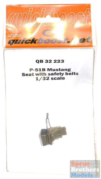QBT32223 1:32 Quickboost P-51B Mustang Seat with Safety Belts