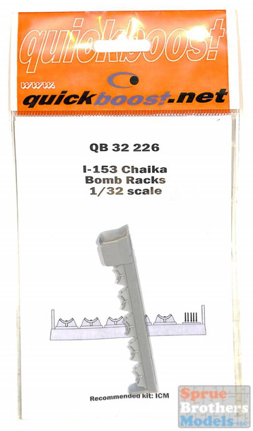 QBT32226 1:32 Quickboost I-153 Chaika Bomb Racks (ICM kit)