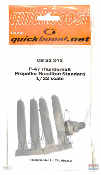 QBT32243 1:32 Quickboost P-47 Thunderbolt Propeller Hamilton Standard (TRP kit)