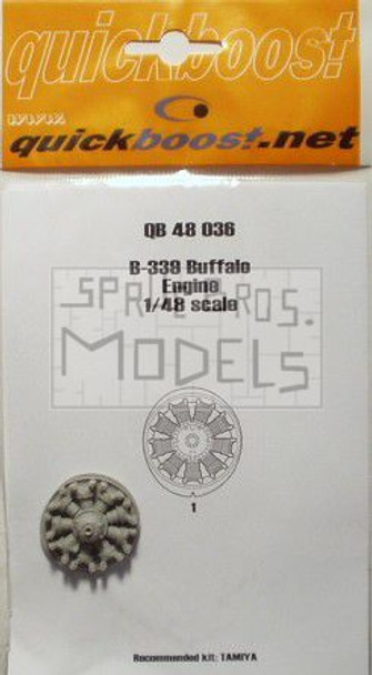QBT48036 1:48 Quickboost B-339 Buffalo Engine (TAM kit) #48036