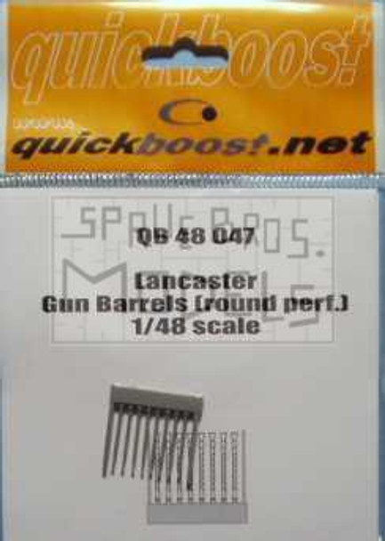 QBT48047 1:48 Quickboost Lancaster Gun Barrels Round Perf. #48047