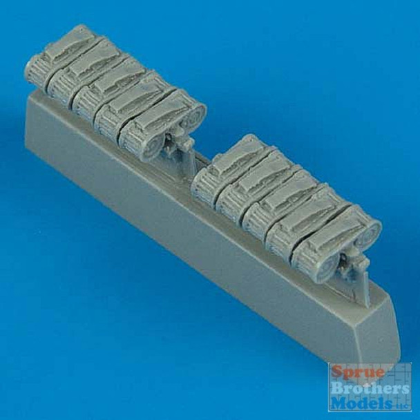 QBT48170 1:48 Quickboost Bf 110C/D MG Drum Magazines (EDU kit) #48170