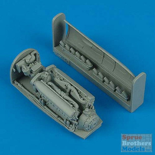 QBT48195 1:48 Quickboost P-40E Warhawk Engine (HAS kit) #48195