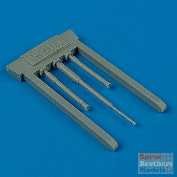 QBT48278 1:48 Quickboost Ki61-I Hien Gun Barrels & Pitot Tube (HAS kit)  #48278