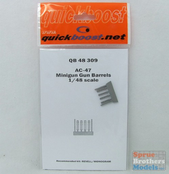 QBT48309 1:48 Quickboost AC-47 Spooky Gun Barrels #48309