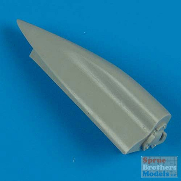 QBT48321 1:48 Quickboost Re 2002 Ariete Correct Fuselage Spine (ITA kit) #48321