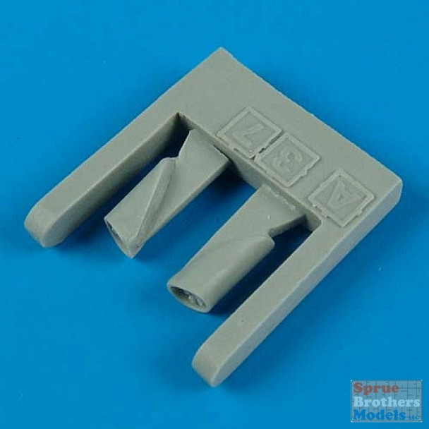 QBT48438 1:48 Quickboost A-37 Dragonfly Gun Barrels (REV kit) #48438