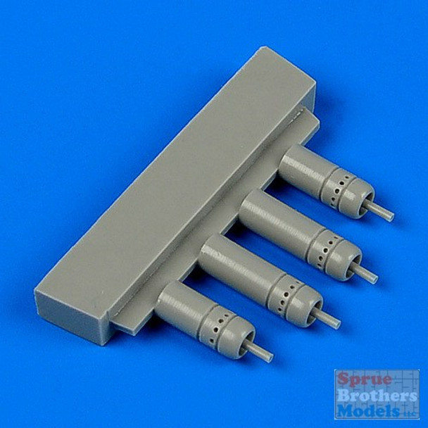 QBT48671 1:48 Quickboost F4U Corsair Gun Barrels without Pylons (HAS kit)