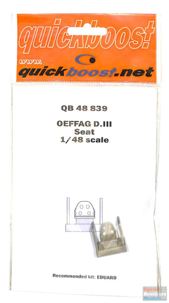 QBT48839 1:48 Quickboost OEFFAG D.III Seat (EDU kit)