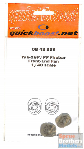 QBT48859 1:48 Quickboost Yak-28P Yak-28PP Firebar Front-End Fan (BOB kit)