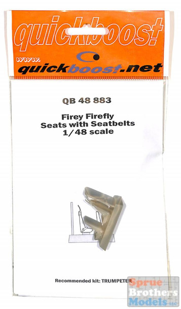 QBT48883 1:48 Quickboost Fairey Firefly Mk.I Seats (TRP kit)