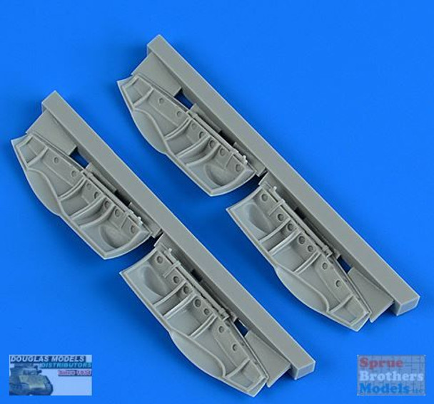QBT48912 1:48 Quickboost Beaufighter Undercarriage Covers (REV kit)