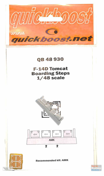 QBT48930 1:48 Quickboost F-14D Tomcat Boarding Steps (AMK kit)