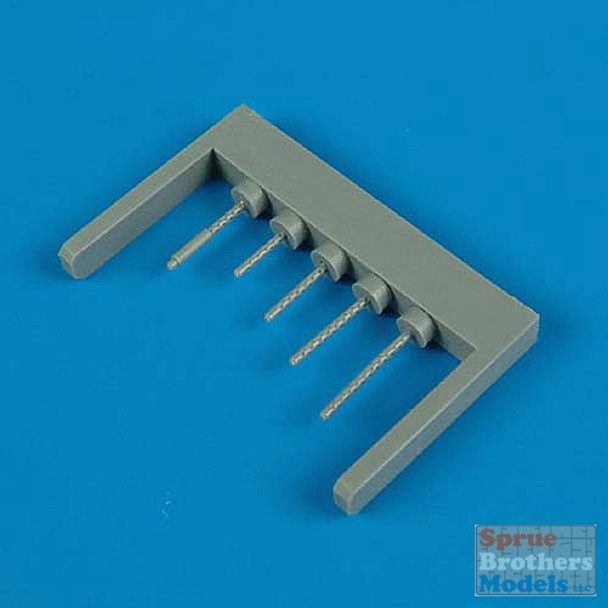 QBT72304 1:72 Quickboost P-38 Lightning Gun Barrels (ACA kit) #72304