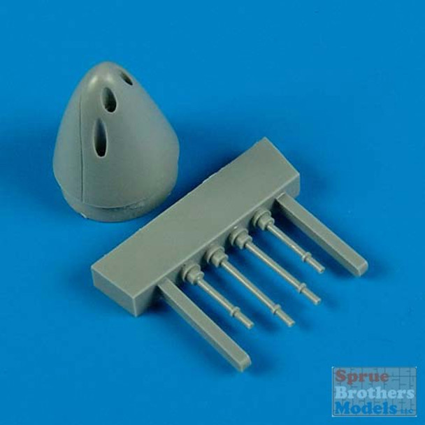 QBT72393 1:72 Quickboost F9F-2 Panther Correct Nose w/Gun Barrels (HBS kit)