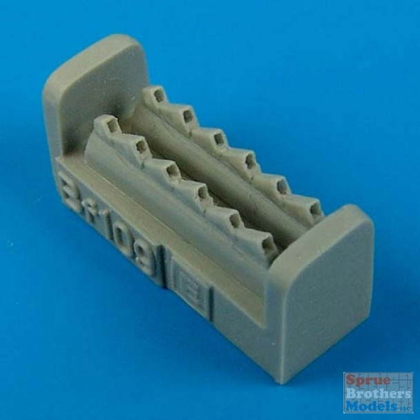 QBT72399 1:72 Quickboost Bf 109E Exhaust (AFX kit)