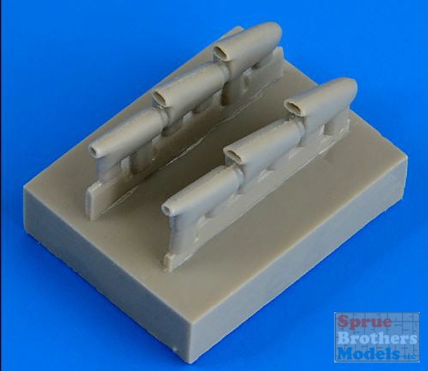 QBT72456 1:72 Quickboost Hurricane Mk I Exhaust (AFX kit)