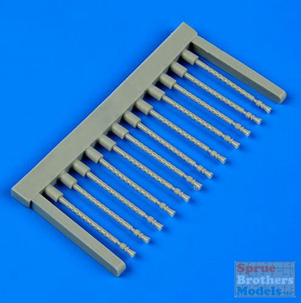 QBT72469 1:72 Quickboost Lancaster B.II Gun Barrels - Round Perf (AFX kit)