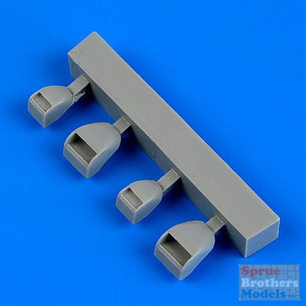 QBT72487 1:72 Quickboost Dornier Do 17Z Air Intakes (AFX kit)