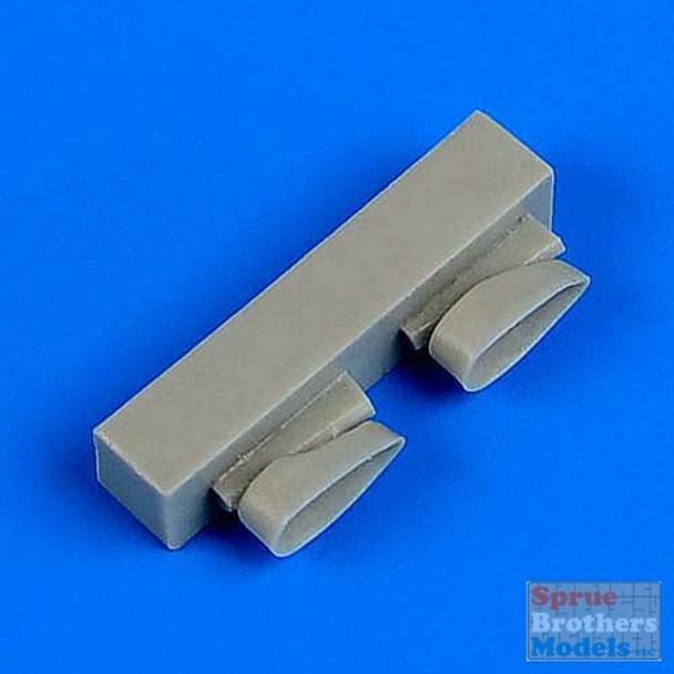 QBT72519 1:72 Quickboost F4F-4 Wildcat Exhaust (AFX kit)