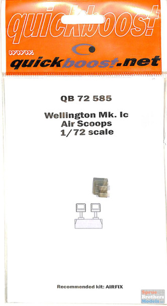 QBT72585 1:72 Quickboost Wellington Mk.Ic Air Scoops (AFX kit)