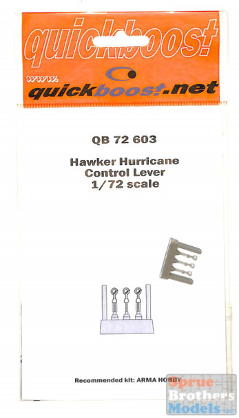 QBT72603 1:72 Quickboost Hawker Huricane Control Lever (ARM kit)