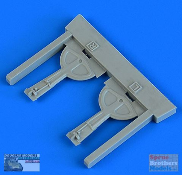 QBT72618 1:72 Quickboost Bf 109G-6 Undercarriage Covers (TAM kit)