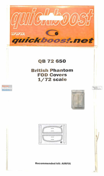 QBT72650 1:72 Quickboost British Phantom FOD Covers (AFX kit)