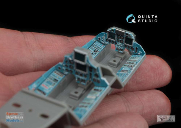 QTSQD48047 1:48 Quinta Studio Interior 3D Decal - Su-30MKK Flanker Family (HBS kit)