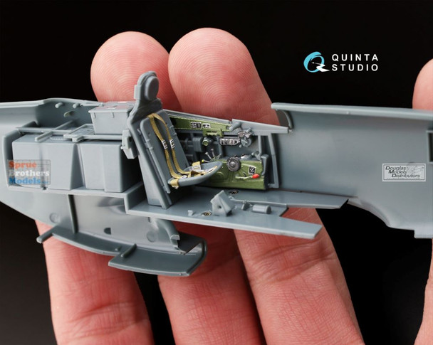 QTSQD48065 1:48 Quinta Studio Interior 3D Decal - P-51D Mustang Early (EDU kit)