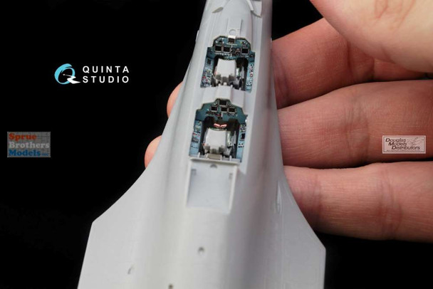 QTSQD72012 1:72 Quinta Studio Interior 3D Decal - Su-30SM Flanker Family (ZVE kit)