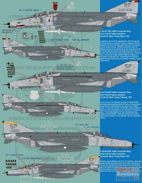 RAPSH48020 1:48 Speed Hunter Graphics - F-4G Phantom II Wild Weasels 'Combat Weasels'