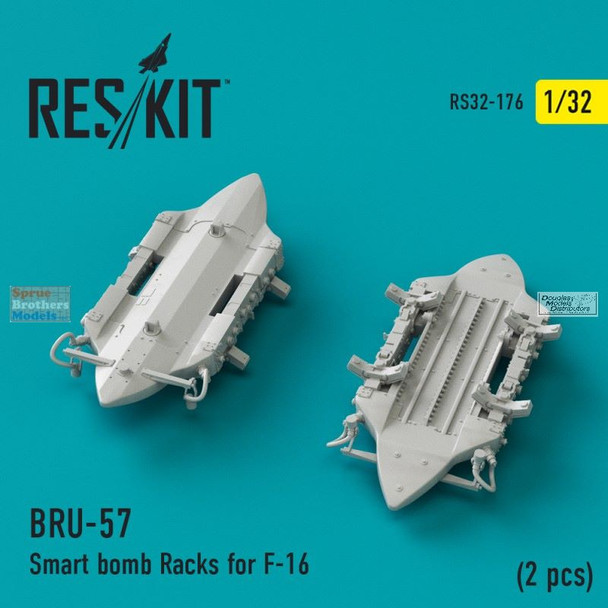 RESRS320176 1:32 ResKit BRU-57 Smart Bomb Rack Set for F-16