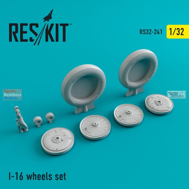 RESRS320241 1:32 ResKit I-16 Wheels Set