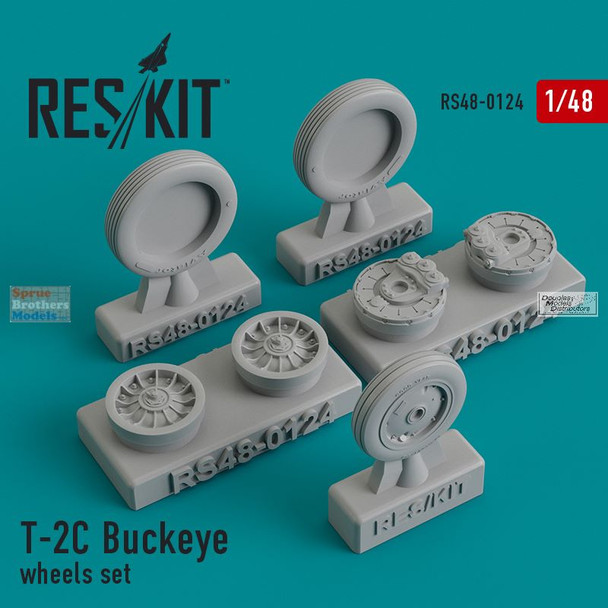RESRS480124 1:48 ResKit T-2C Buckeye Wheels Set
