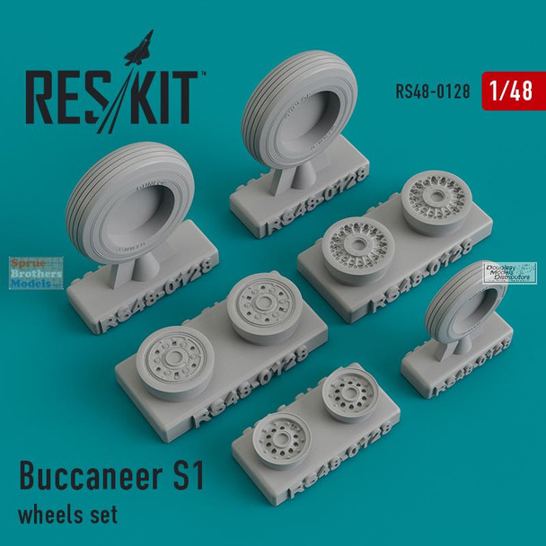 RESRS480128 1:48 ResKit Buccaneer S1 Wheels Set