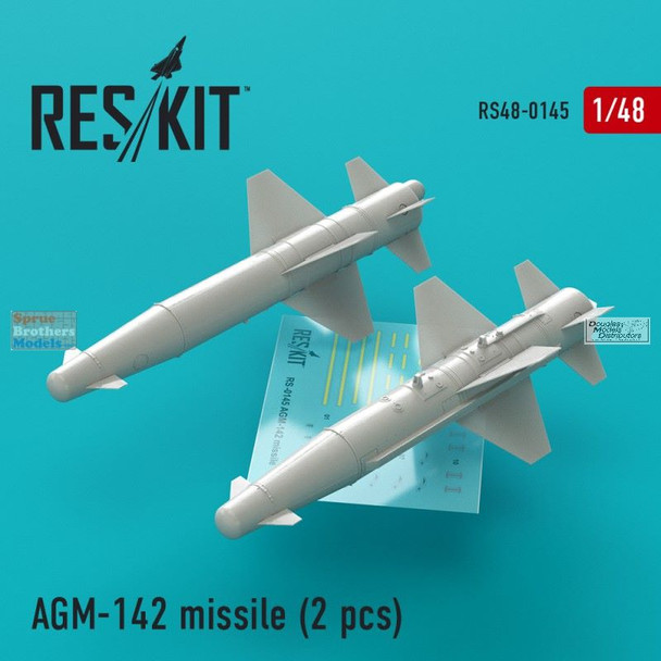RESRS480145 1:48 ResKit AGM-142 Missile Set