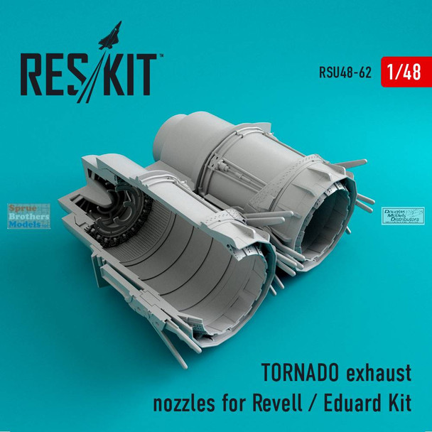 RESRSU480062U 1:48 ResKit Tornado Exhaust Nozzles (REV/EDU kit)