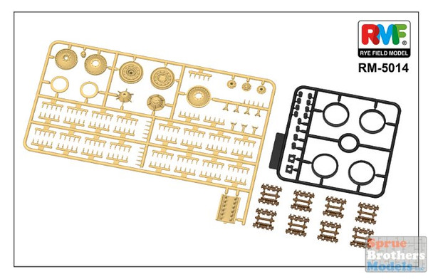 RFMRM5014 1:35 Rye Field Model Sd.Kfz.171 Panther Ausf.A/G Workable Track Links Set