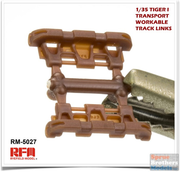 RFMRM5027 1:35 Rye Field Model Sd.Kfz.181 Tiger I Workable Transport Track Links Set