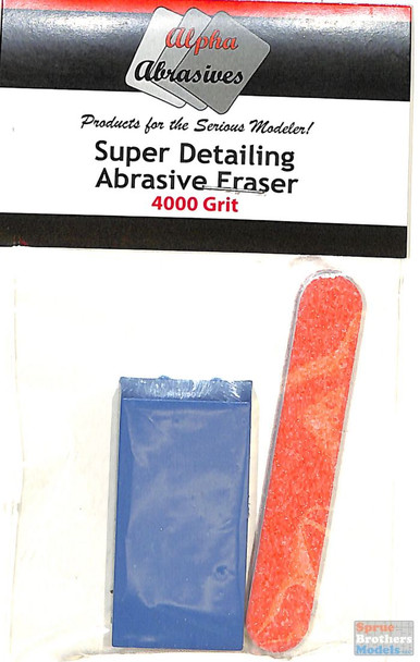 APA64056 Alpha Abrasives Super Detailing Abrasive Eraser - 4000 Grit