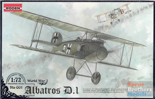 ROD001 1:72 Roden Albatros D.I