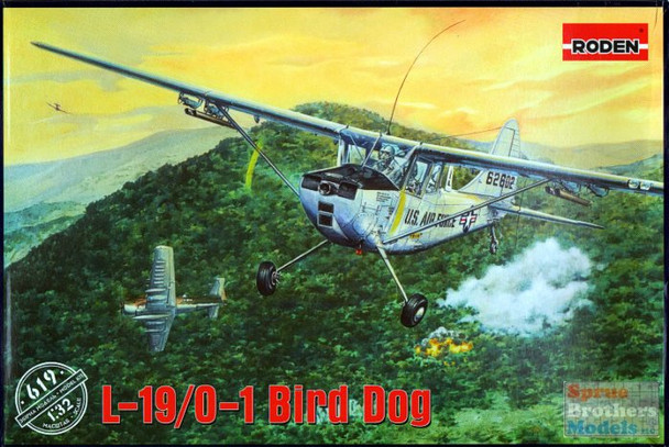 ROD619 1:32 Roden L-19 / O-1 Bird Dog