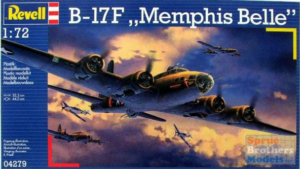 RVG04279 1:72 Revell B-17F Flying Fortress Memphis Belle
