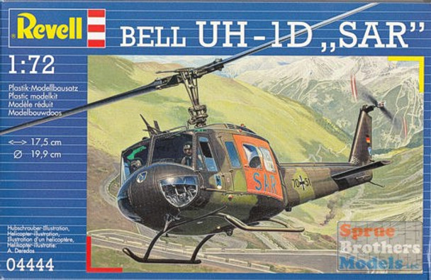 RVG04444 1:72 Revell Germany Bell UH-1D Huey 'SAR'