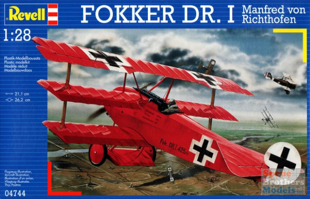 RVG04744 1:28 Revell Germany Fokker Dr.I Manfred von Richthofen