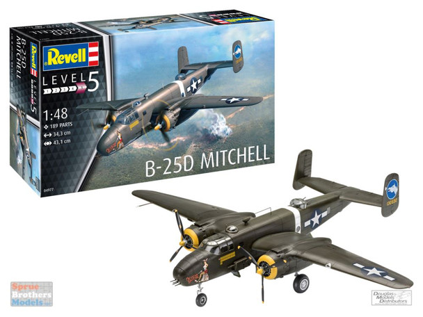 RVG04977 1:48 Revell Germany B-25D Mitchell