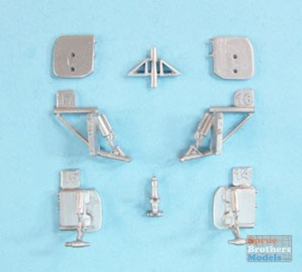 SAC14429 1:144 Scale Aircraft Conversions - C-133A Cargomaster Landing Gear (ROD kit)