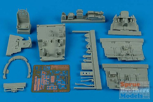 ARS2084 1:32 Aires Cockpit - Ki-84 Hayate (HAS kit) #2084 - Sprue