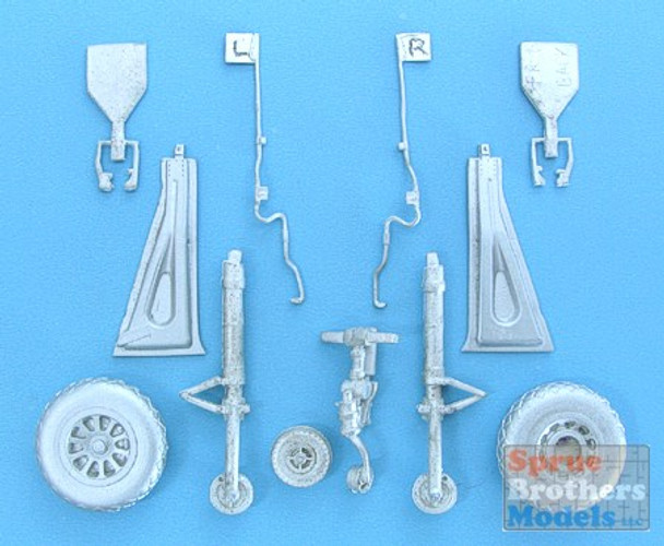 SAC32059 1:32 Scale Aircraft Conversions - P-51 Mustang Landing Gear (TRP kit) #32059